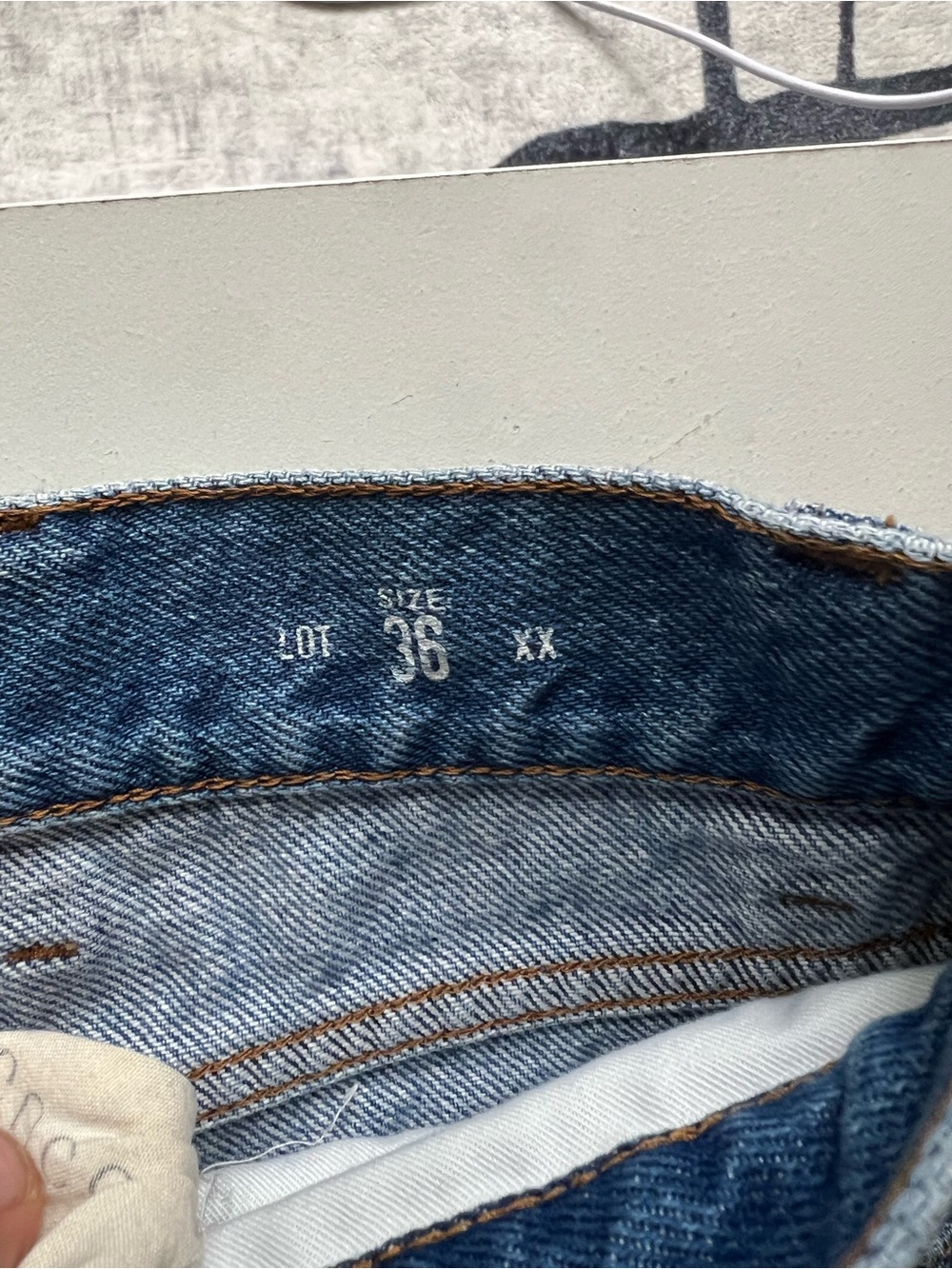 Gucci Light Wash Raw Hem Denim Jeans - Picture 14 of 14